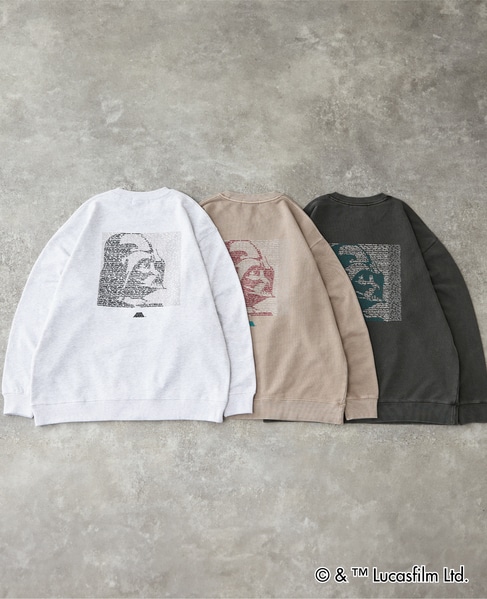 MASTER FRAME / STARWARS / レタリング ベイダースウェット 詳細画像 ピンク 22