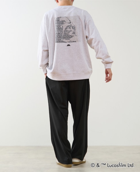 MASTER FRAME / STARWARS / レタリング ベイダースウェット 詳細画像 ピンク 4