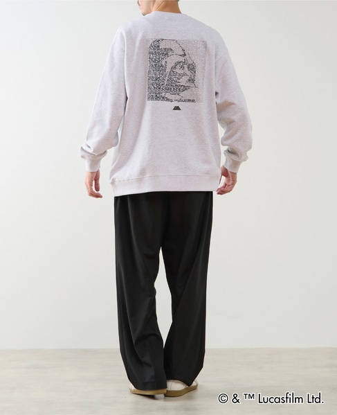 MASTER FRAME / STARWARS / レタリング ベイダースウェット 詳細画像 ピンク 5