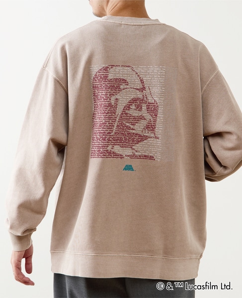 MASTER FRAME / STARWARS / レタリング ベイダースウェット 詳細画像 ピンク 8