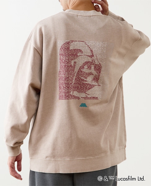 MASTER FRAME / STARWARS / レタリング ベイダースウェット 詳細画像 ピンク 9