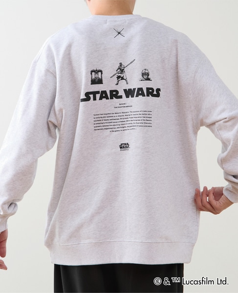 MASTER FRAME / STARWARS / ep1 スウェット 詳細画像 ライトグレー 1