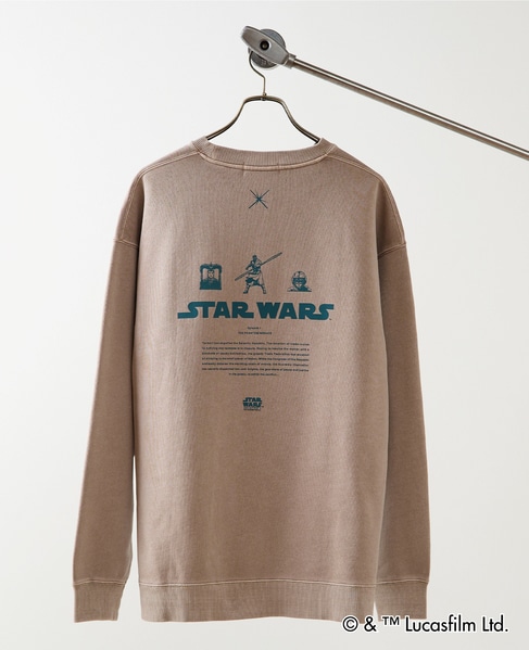 MASTER FRAME / STARWARS / ep1 スウェット 詳細画像 ライトグレー 14