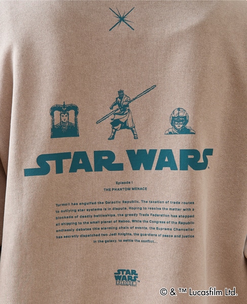 MASTER FRAME / STARWARS / ep1 スウェット 詳細画像 ライトグレー 16