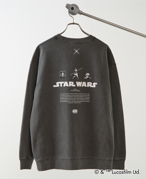MASTER FRAME / STARWARS / ep1 スウェット 詳細画像 ライトグレー 19