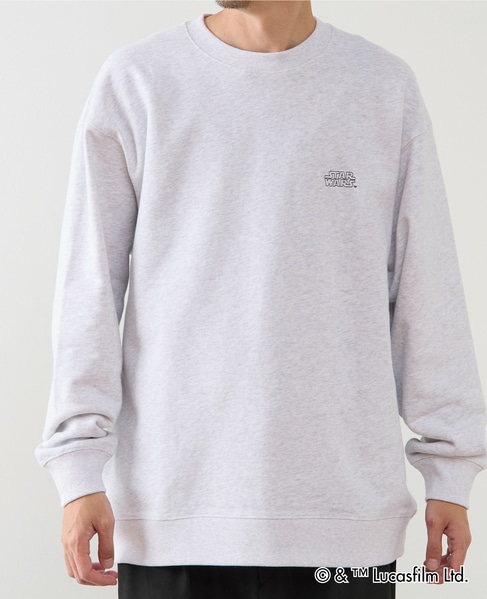 MASTER FRAME / STARWARS / ep1 スウェット 詳細画像 ライトグレー 23