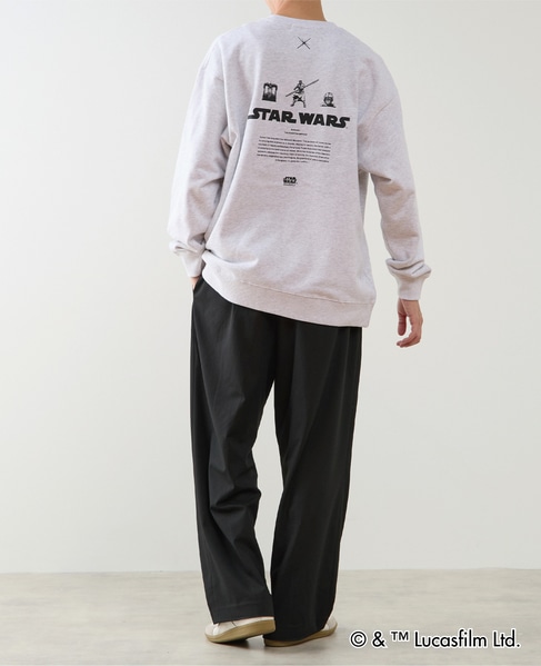 MASTER FRAME / STARWARS / ep1 スウェット 詳細画像 ライトグレー 29