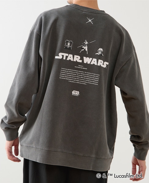 MASTER FRAME / STARWARS / ep1 スウェット 詳細画像 ピンク 12