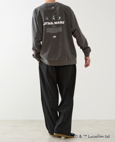 MASTER FRAME / STARWARS / ep1 スウェット 詳細画像 ピンク 16