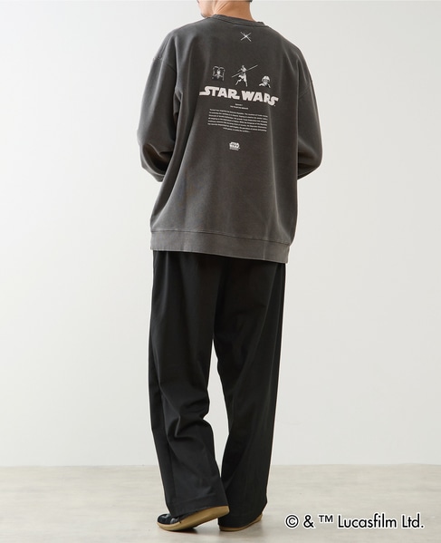 MASTER FRAME / STARWARS / ep1 スウェット 詳細画像 ピンク 17