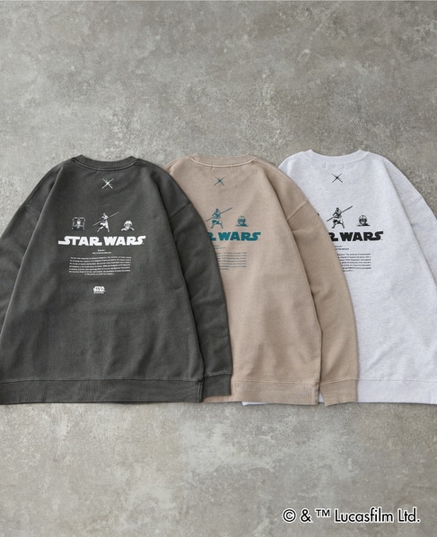 MASTER FRAME / STARWARS / ep1 スウェット 詳細画像 ピンク 18