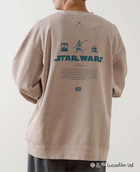 MASTER FRAME / STARWARS / ep1 スウェット 詳細画像 ピンク 5