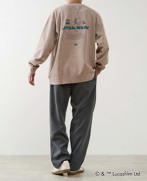 MASTER FRAME / STARWARS / ep1 スウェット 詳細画像 ピンク 8