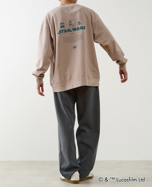 MASTER FRAME / STARWARS / ep1 スウェット 詳細画像 ピンク 9