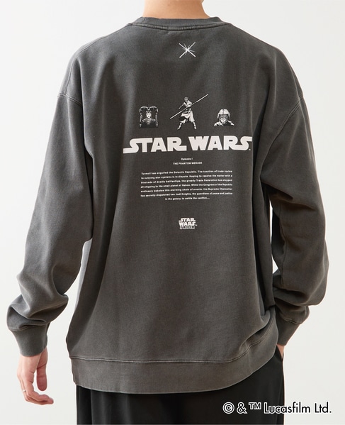 MASTER FRAME / STARWARS / ep1 スウェット 詳細画像 チャコールグレー 1