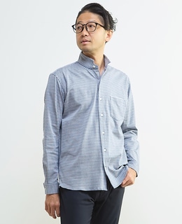 マルチファブリックワンピースシャツ