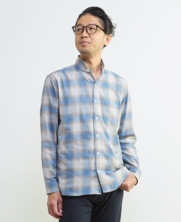 マルチファブリックワンピースシャツ