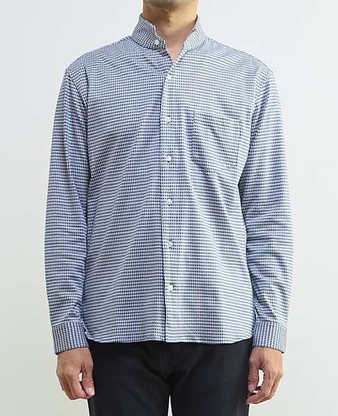 マルチファブリックワンピースシャツ 詳細画像 ホワイト 2