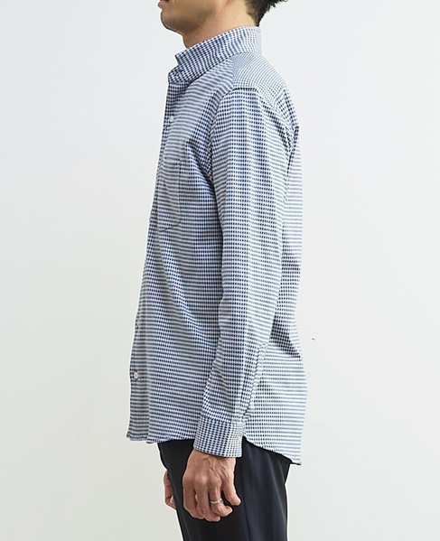 マルチファブリックワンピースシャツ 詳細画像 ホワイト 3