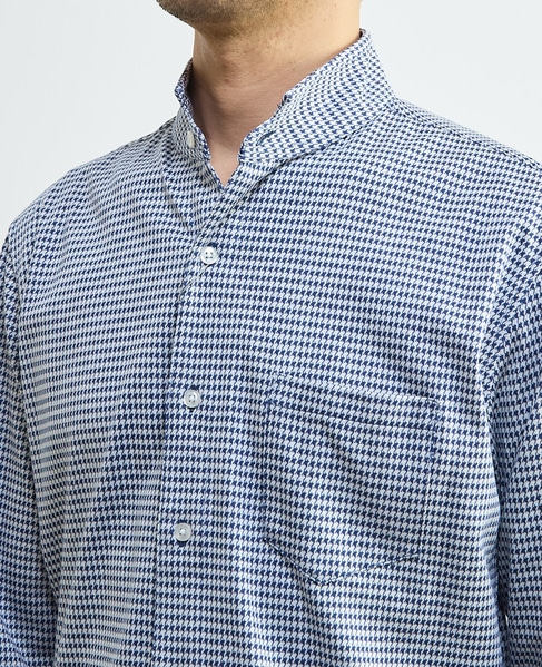 マルチファブリックワンピースシャツ 詳細画像 ホワイト 6