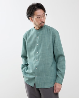 スタンダードバンドカラーシャツ