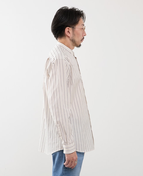 スタンダードバンドカラーシャツ 詳細画像 ホワイト 5