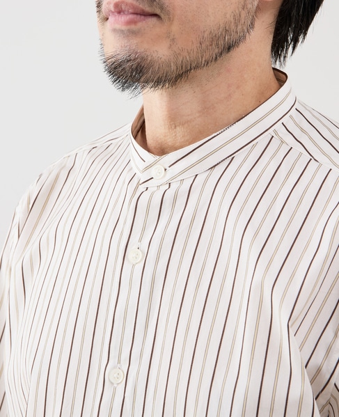 スタンダードバンドカラーシャツ 詳細画像 ホワイト 6