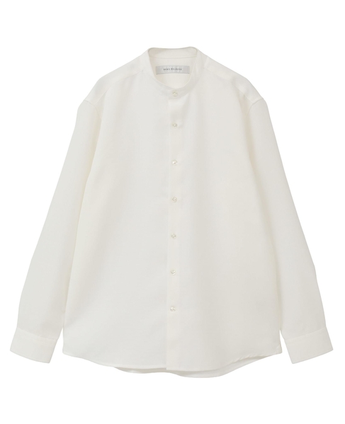 スタンダードバンドカラーシャツ 詳細画像 ホワイト 8