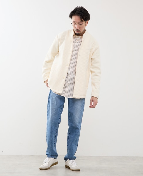 スタンダードバンドカラーシャツ 詳細画像 グリーン 14