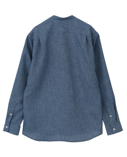 スタンダードバンドカラーシャツ 詳細画像 ブルー 2