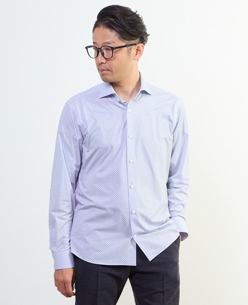 HITOYOSHIダブルネーム ｜ プレミアムジャージシャツ 詳細画像 ブルー 1