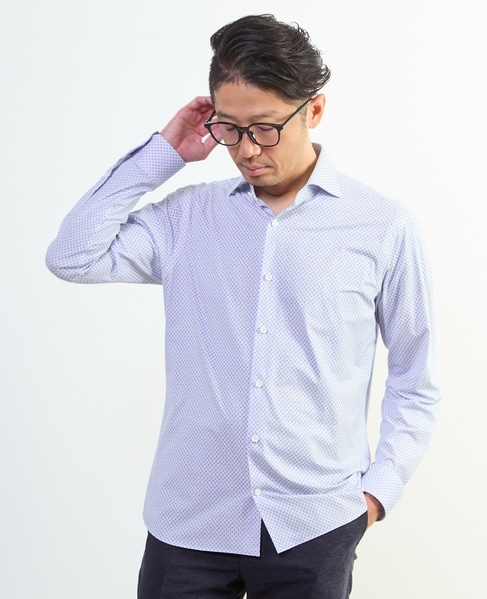 HITOYOSHIダブルネーム ｜ プレミアムジャージシャツ 詳細画像 ブルー 12