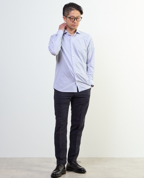 HITOYOSHIダブルネーム ｜ プレミアムジャージシャツ 詳細画像 ブルー 13