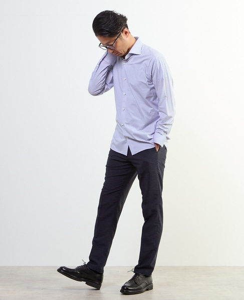 HITOYOSHIダブルネーム ｜ プレミアムジャージシャツ 詳細画像 ブルー 14