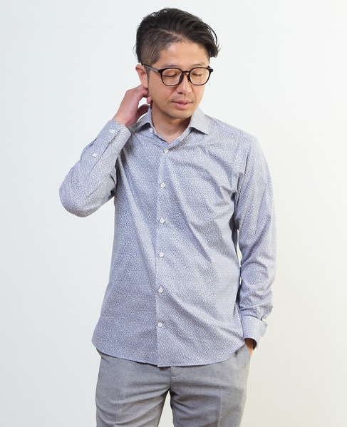 HITOYOSHIダブルネーム ｜ プレミアムジャージシャツ 詳細画像 ブルー 18