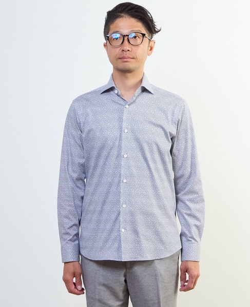 HITOYOSHIダブルネーム ｜ プレミアムジャージシャツ 詳細画像 ブルー 2