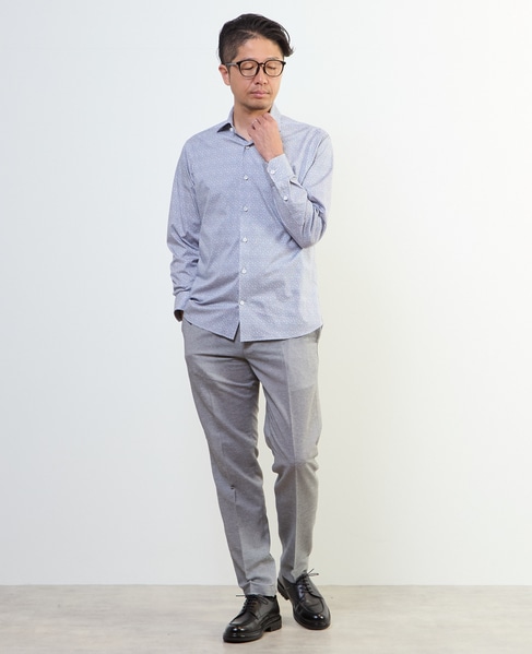 HITOYOSHIダブルネーム ｜ プレミアムジャージシャツ 詳細画像 ブルー 20