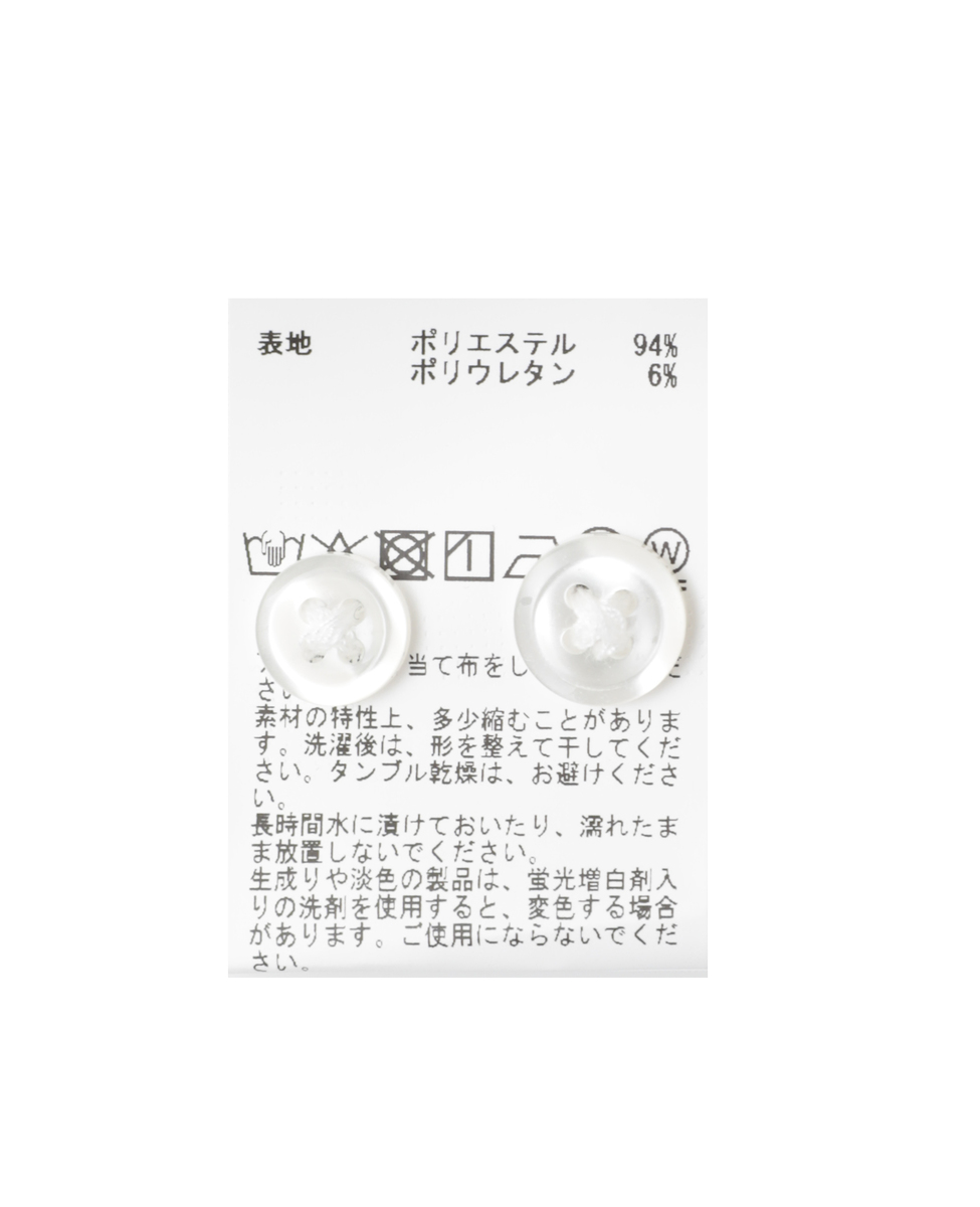 トリコットサッカーワンピースカラーシャツ 詳細画像 ホワイト 19