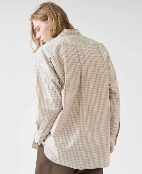 【1978 MEN'S MELROSE】トラッドレギュラーカラーシャツ 詳細画像 ベージュ 11