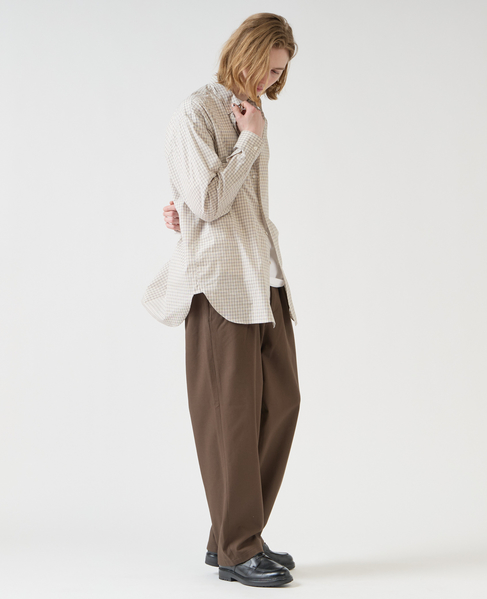 【1978 MEN'S MELROSE】トラッドレギュラーカラーシャツ 詳細画像 ベージュ 19