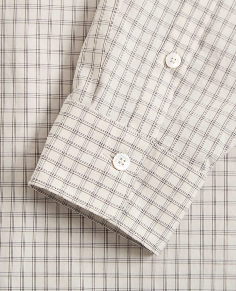 【1978 MEN'S MELROSE】トラッドレギュラーカラーシャツ 詳細画像 ベージュ 8