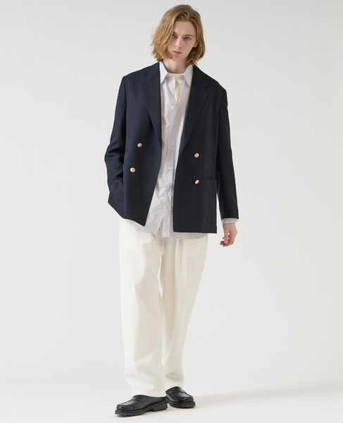 【1978 MEN'S MELROSE】トラッドレギュラーカラーシャツ 詳細画像 グレー 12