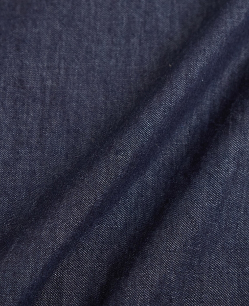 【1978 MEN'S MELROSE】デニムレギュラーカラーシャツ 詳細画像 インディゴ 6