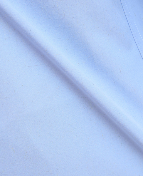 マルチファブリックバンドカラー8分袖シャツ 詳細画像 ホワイト 10