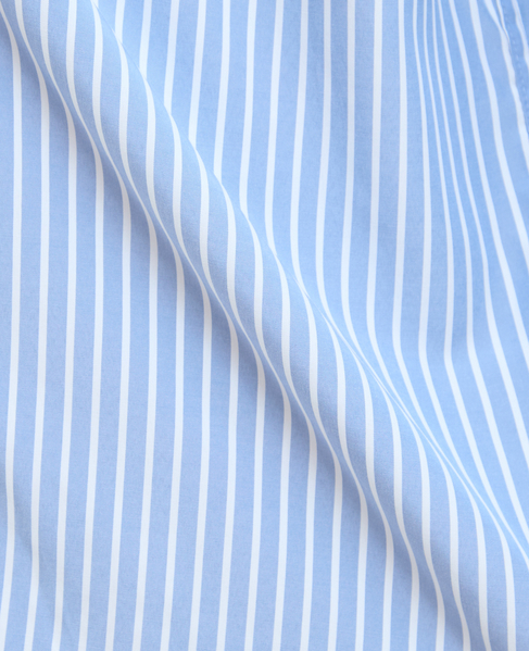 マルチファブリックバンドカラー8分袖シャツ 詳細画像 ホワイト 11