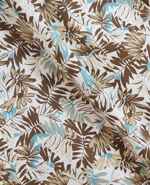 ボタニカルプリント半袖オープンカラーシャツ 詳細画像 ホワイト 9