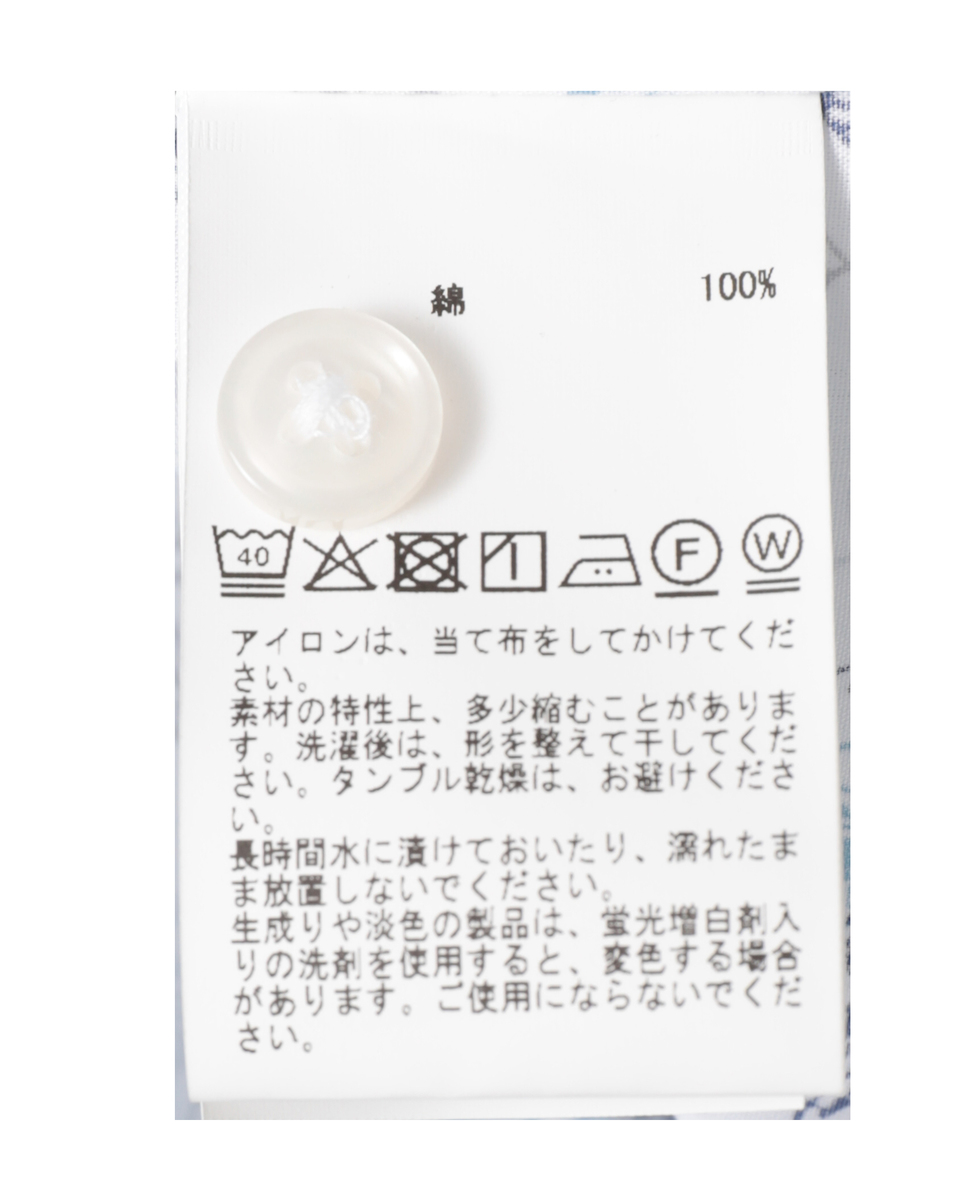 ボタニカルプリント半袖オープンカラーシャツ 詳細画像 ホワイト 18