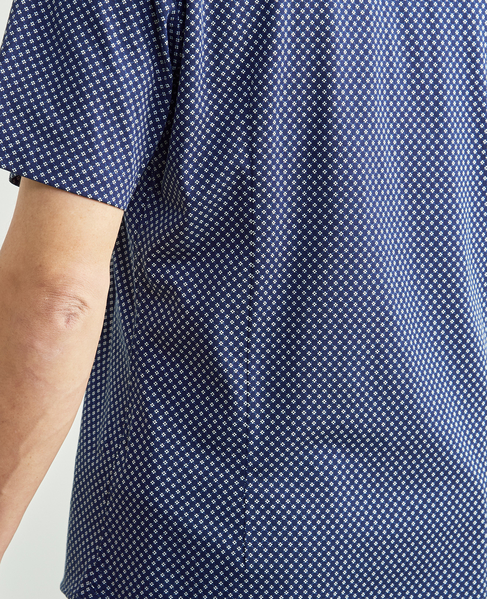 プレミアムジャージワイドカラー半袖シャツ 詳細画像 ブルー 10