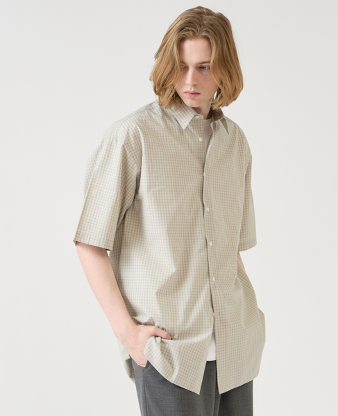 【1978 MEN'S MELROSE】オーガニックタイプライターH/Sシャツ 詳細画像 ベージュ 11