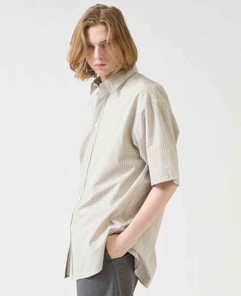 【1978 MEN'S MELROSE】オーガニックタイプライターH/Sシャツ 詳細画像 ベージュ 12